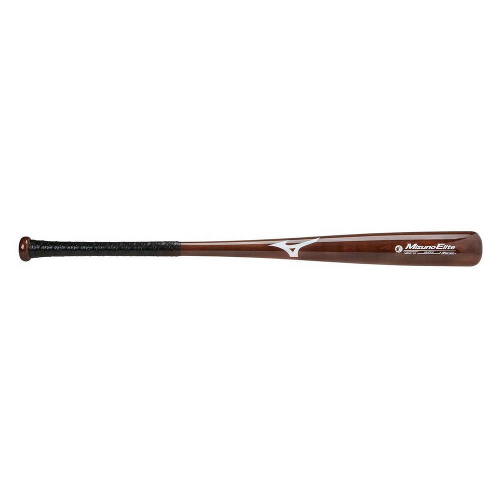 Mens Mizuno MZM 110 Maple Elite Wood Baseball Bat Brown Philippines (UXBATO168)